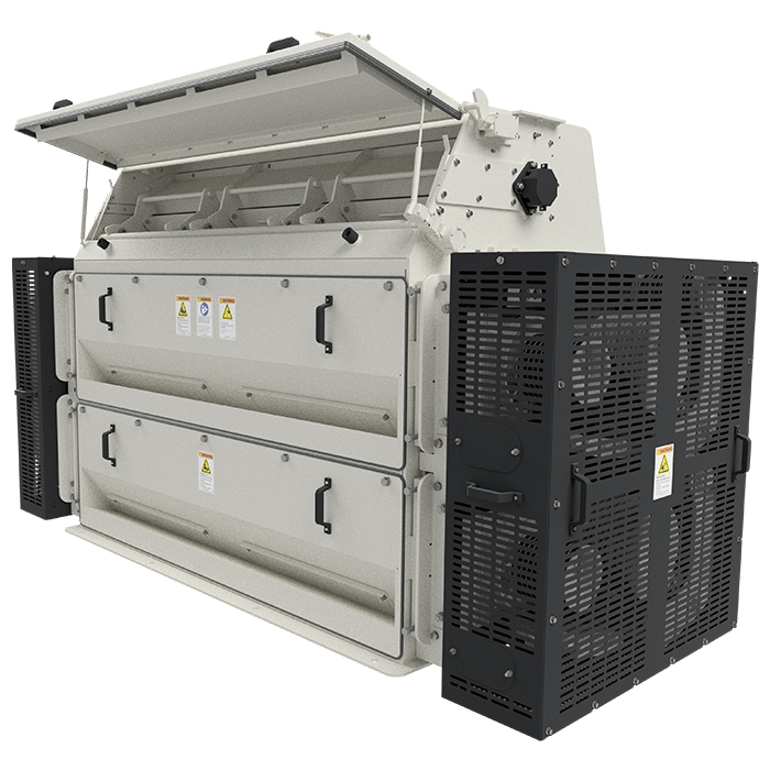 Roskamp Cracking Mills give you high-capacity,
trouble-free performance 24 hours a day.