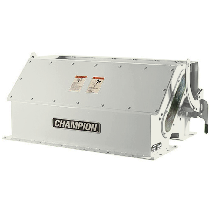 Champion feeders ensure consistent
product flow to your equipment.